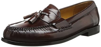 Cole Haan Men's Pinch Tassel Loafer, Mahogany, 8.5 D US | Amazon